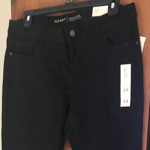 Old Navy Black Rockstar Jeans